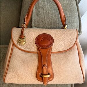 Vintage Dooney & Bourke Essex carrier handbag.
